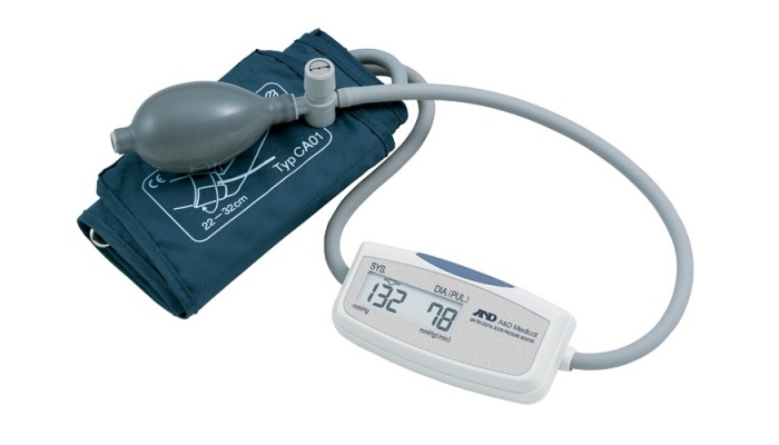 A&D UA 704 UA-704 Palm Top Monitor Upper Arm Blood Pressure Monitor