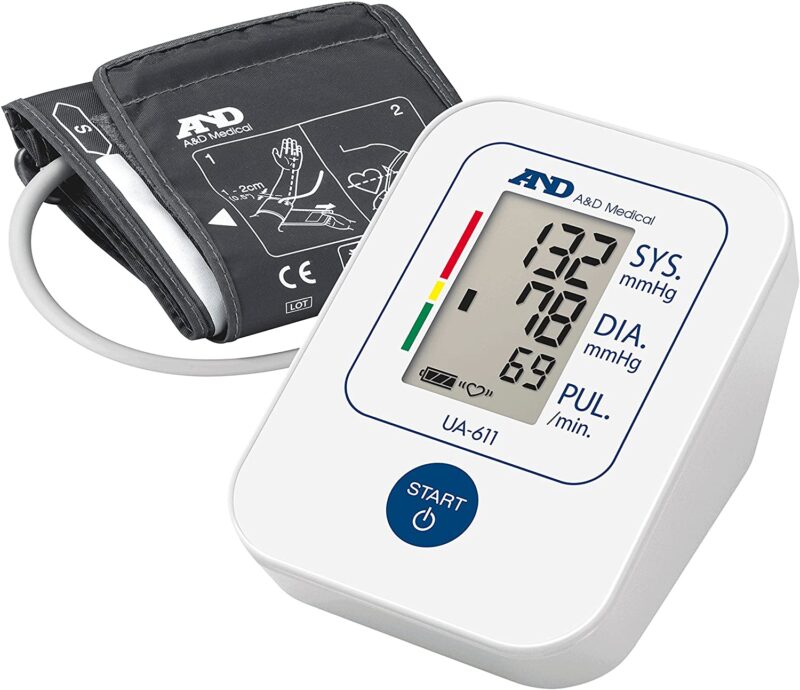 UA-611 A&D UA-611 Simple Monitoring with Accuracy Upper Arm Blood Pressure Monitor
