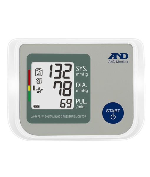 UA-767S-W A&D UA-767S / UA-767S-W Standard Upper Arm Blood Pressure Monitors