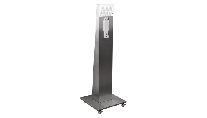 disinfection point afp with wheels Ophardt Disinfection Point AFP with Wheels