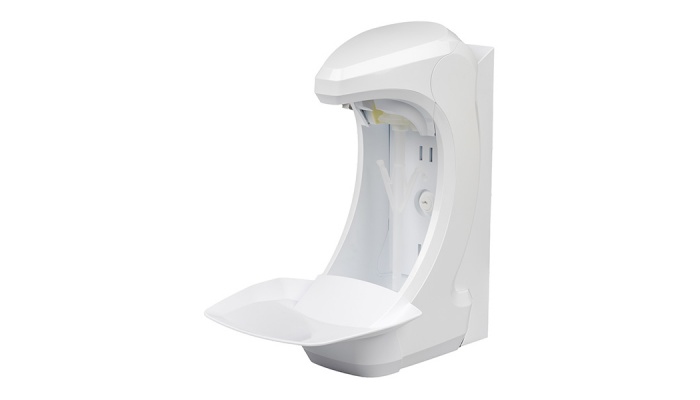 rx 5 t dhp 10ml wall mount white driptray Ophardt RX 5 T DHP (1.0 ml) Wall Mount, White/Hi-vis Orange/Hi-Vis Red/Hi-vis Yellow with Drip Tray