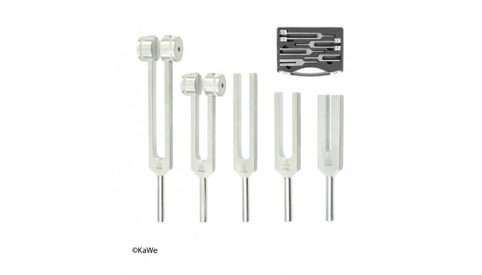 aluminium tuning fork set KaWe Aluminium Tuning fork set