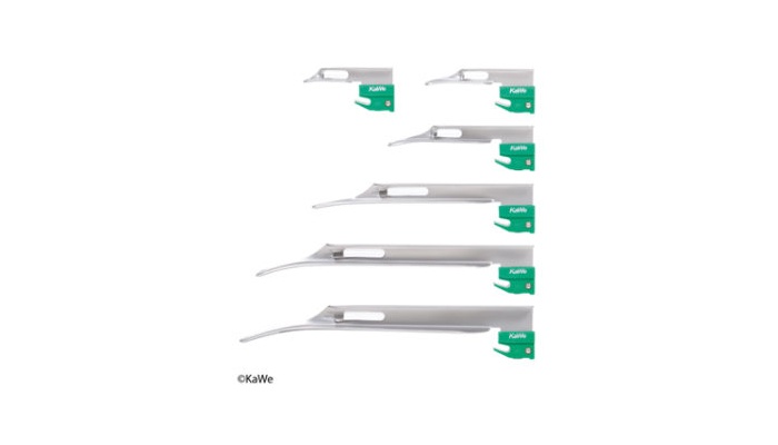 KaWe Disposable Laryngoscope Blade Metal, Macintosh, Non-Sterile