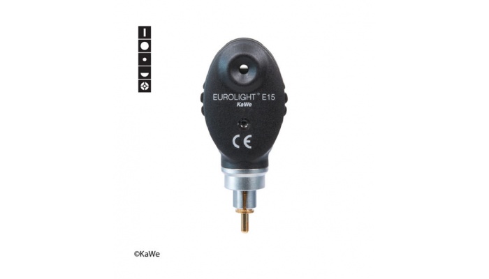 kawe eurolight e15 25v ophthalmoscope head KaWe EUROLIGHT E15, 2.5V ophthalmoscope head