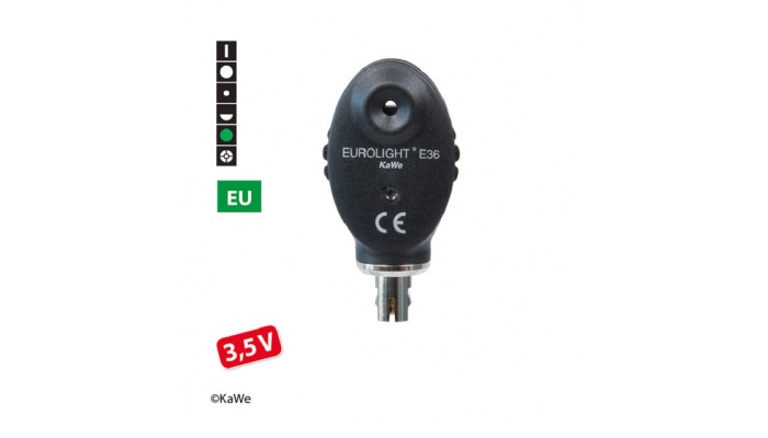 KaWe EUROLIGHT E36 / EU 3.5 V ophthalmoscope head
