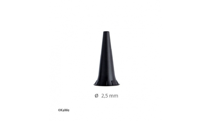 reusable ear funnels o 25mm piccolight KaWe Reusable Ear Funnels Ø 2.5 mm for Otoscopes F.O. and KaWe Piccolight