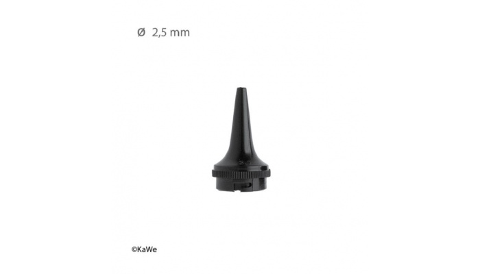 reusable ear funnels o 25mm KaWe Reusable Ear Funnels, Ø 2.5 mm for Otoskopes C