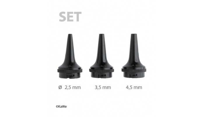 reusable ear funnels set KaWe Reusable Ear Funnels Set for Otoskopes C