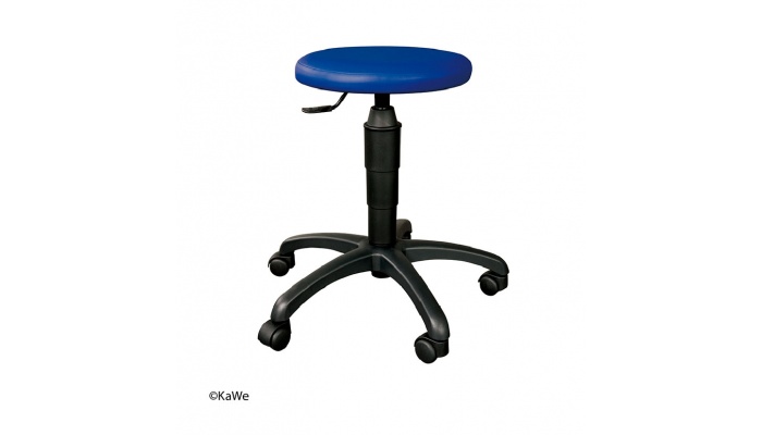 KaWe Swivel stool Classic, blue