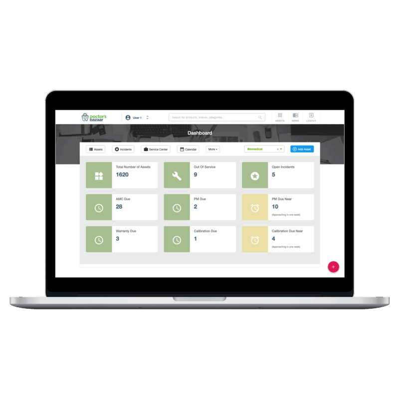 Atto Healthcare Asset Management Software