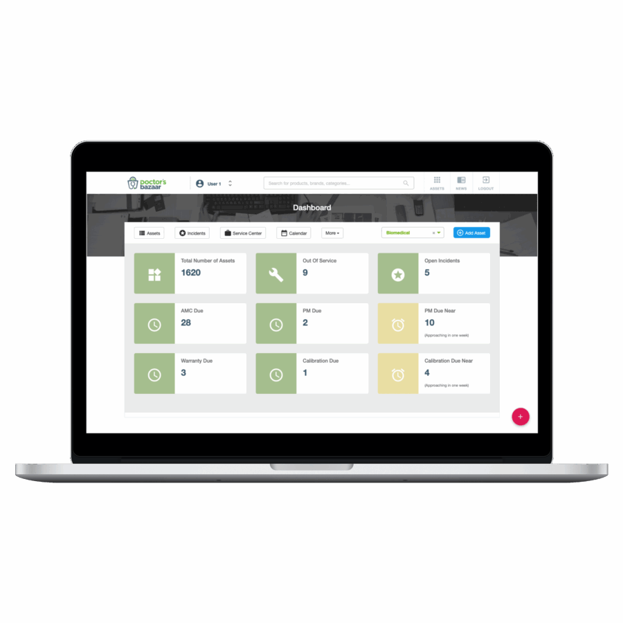 Atto Healthcare Asset Management Software
